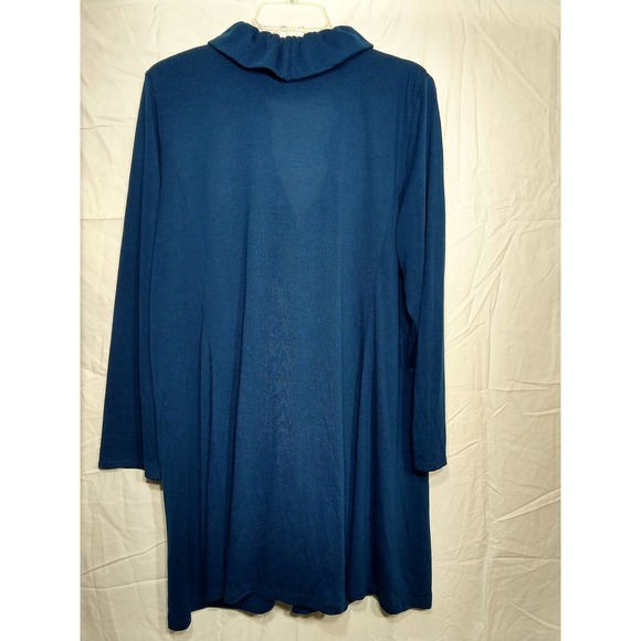 Antthony Ruffle Blue Cardigan - Picture 8 of 11